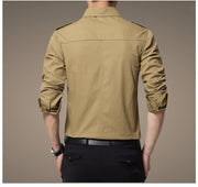 Angelo Ricci™ Full Sleeve Epaulet Shirt