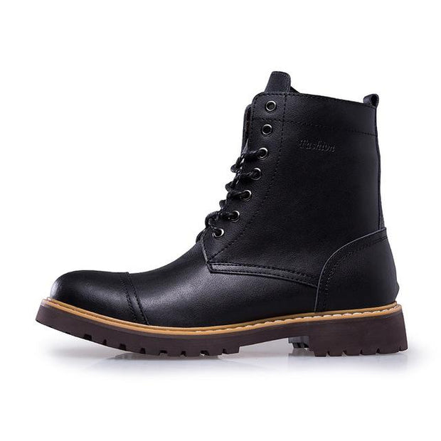 Angelo Ricci™ Lace-up Warm Fur Martin Boots