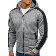 Angelo Ricci™ Hoodies Men Zipper Sweatshirt