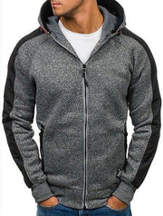 Angelo Ricci™ Hoodies Men Zipper Sweatshirt