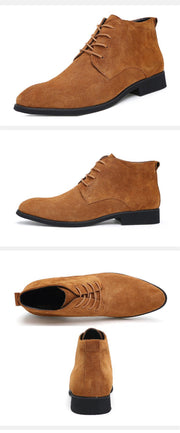 Angelo Ricci™ British Leather Ankle Boots