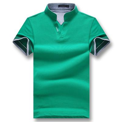 Angelo Ricci™ Summer Short Sleeved Turn Down Collar Polo Shirt