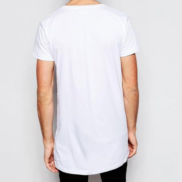 Angelo Ricci™ Extended Longline Hipster T-Shirt