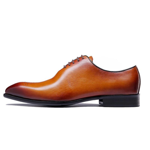 Angelo Ricci™ Whole Cut Plain Oxford Dress Shoes
