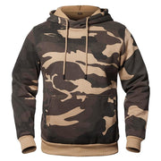 Angelo Ricci™ Camouflage Military Fleece Hoodie