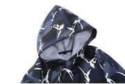 Angelo Ricci™ Camouflage Military Fleece Hoodie