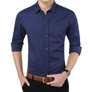 Angelo Ricci™ Designer Polka Dot Dress Shirts