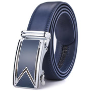 Angelo Ricci™ Cowhide Leather Luxury Automatic Buckle Belt
