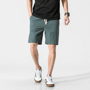 Angelo Ricci™ Cotton Linen Summer Shorts