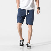 Angelo Ricci™ Cotton Linen Summer Shorts