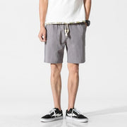 Angelo Ricci™ Cotton Linen Summer Shorts