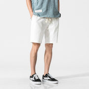 Angelo Ricci™ Cotton Linen Summer Shorts