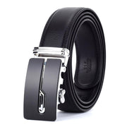 Angelo Ricci™ Designer Buckle Leather Belt