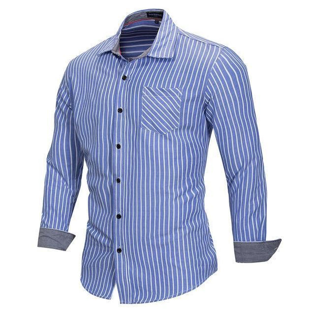 Angelo Ricci™ Striped Business Dress Shirt