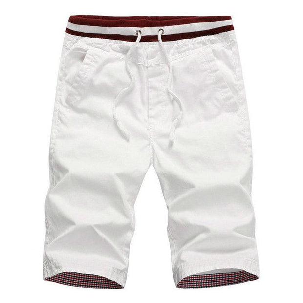 Angelo Ricci™ Cotton Knee-length Shorts