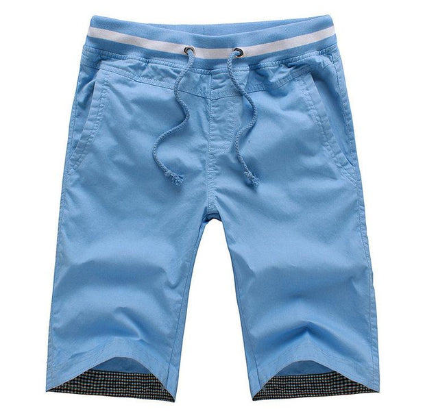 Angelo Ricci™ Cotton Knee-length Shorts