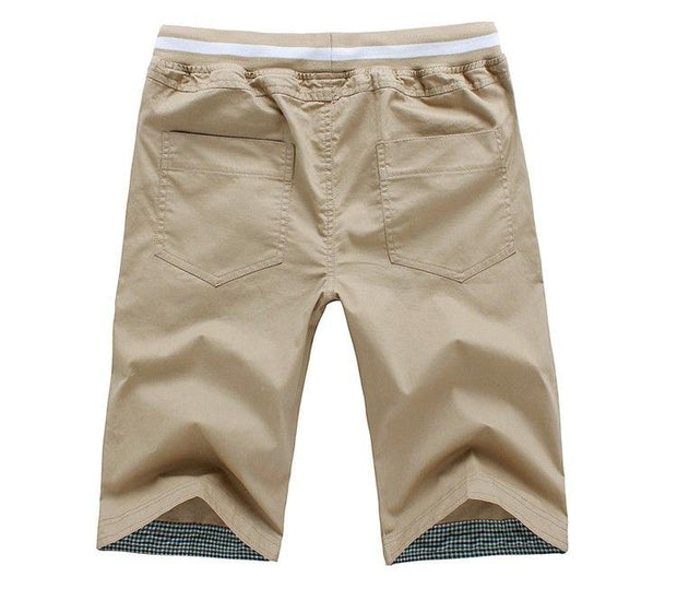 Angelo Ricci™ Cotton Knee-length Shorts