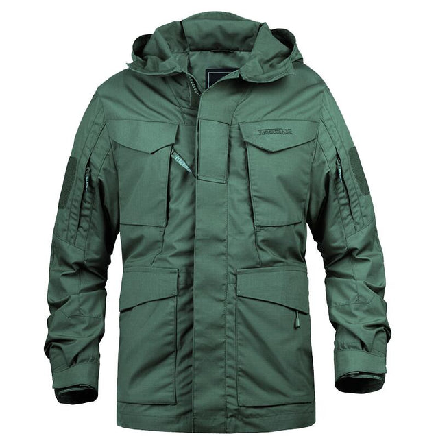 Angelo Ricci™ Autumn Tactical Waterproof Windbreaker Coat