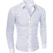 Angelo Ricci™ Brand Soft Solid Dress Shirt