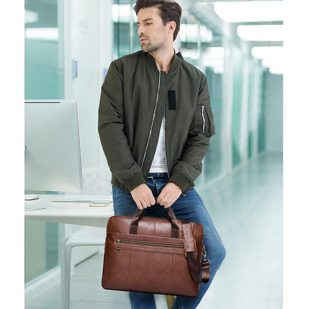 Angelo Ricci™ Business Shoulder Bag Briefcase