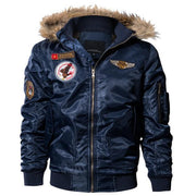 West Louis™ Winter Pilot Air Force Jacket Blue / M - West Louis