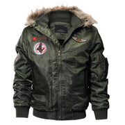 West Louis™ Winter Pilot Air Force Jacket Green / M - West Louis