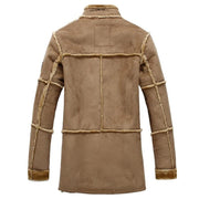 Angelo Ricci™ Warm Faux Suede Luxury Coat