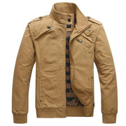 West Louis™ Cotton Bomber Pilot Jackets Khaki / M - West Louis