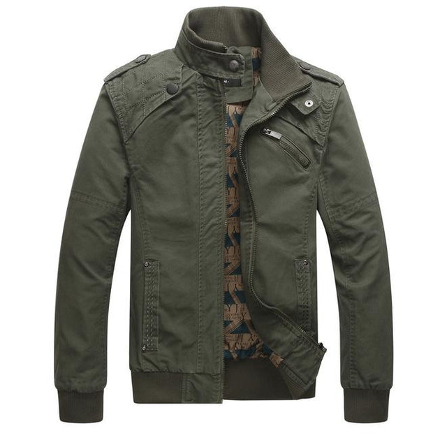 West Louis™ Cotton Bomber Pilot Jackets Green / M - West Louis