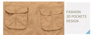 West Louis™ Leisure Summer Cargo Shorts  - West Louis