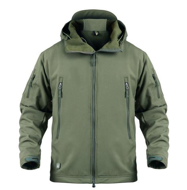 West Louis™ Soft Shell Waterproof Coat Green / XS - West Louis