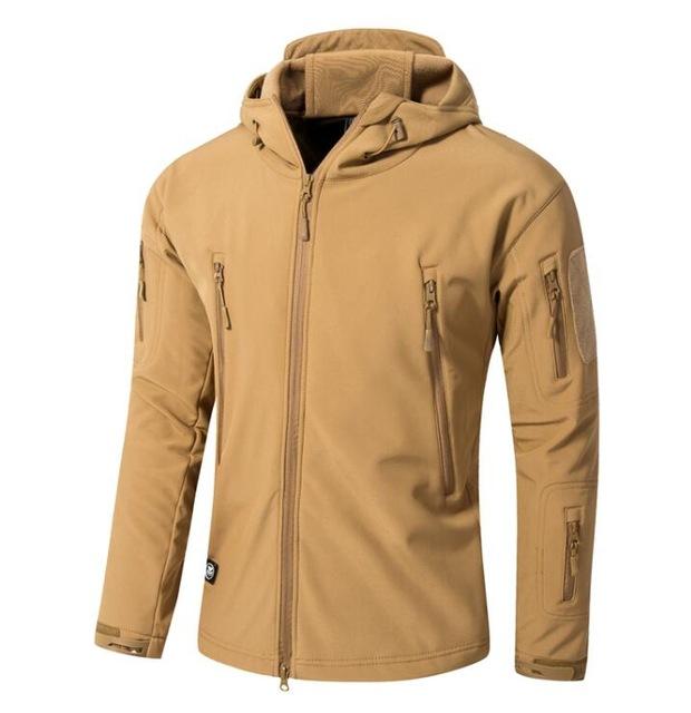 West Louis™ Soft Shell Waterproof Coat Khaki / XS - West Louis