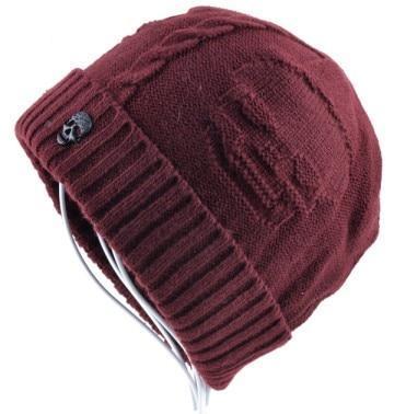 Angelo Ricci™ Velvet Rasta Skull Beanies