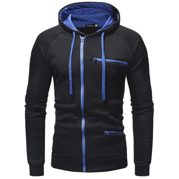 Angelo Ricci™ Fashion Solid Color Hoodie