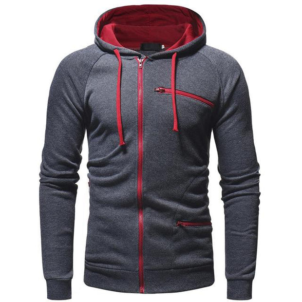 Angelo Ricci™ Fashion Solid Color Hoodie