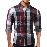 Angelo Ricci™ Daily Tartan Long Sleeve Shirt