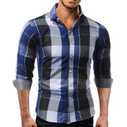 Angelo Ricci™ Daily Tartan Long Sleeve Shirt