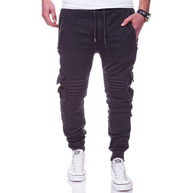 Angelo Ricci™ Casual Camouflage Sweatpants Trousers