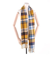 Angelo Ricci™ Winter Foulard Plaid Scarves