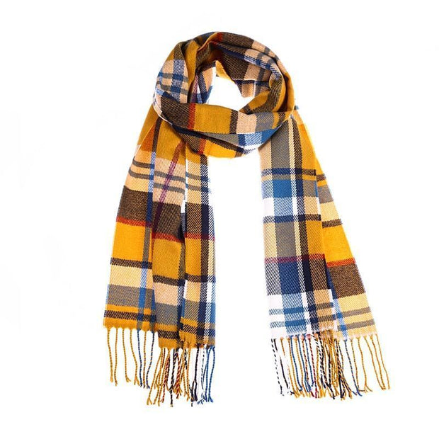 Angelo Ricci™ Winter Foulard Plaid Scarves