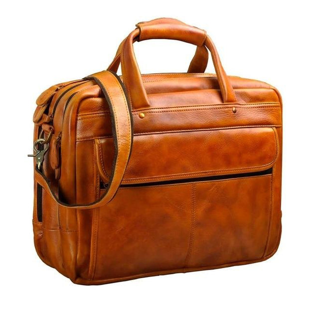 Angelo Ricci™ Antique Design Business Briefcase
