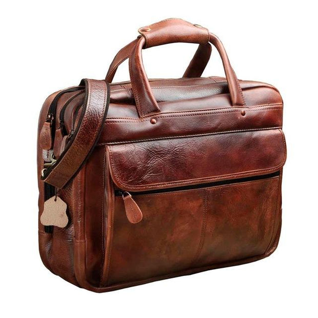 Angelo Ricci™ Antique Design Business Briefcase