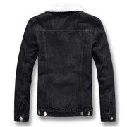 Angelo Ricci™ Winter Thick Fleece Jeans Jacket