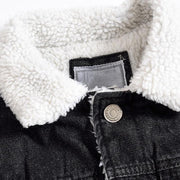 Angelo Ricci™ Winter Thick Fleece Jeans Jacket