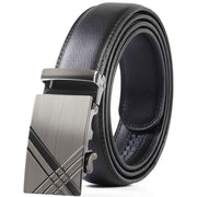 Angelo Ricci™ Leather Buckle Designer Belt