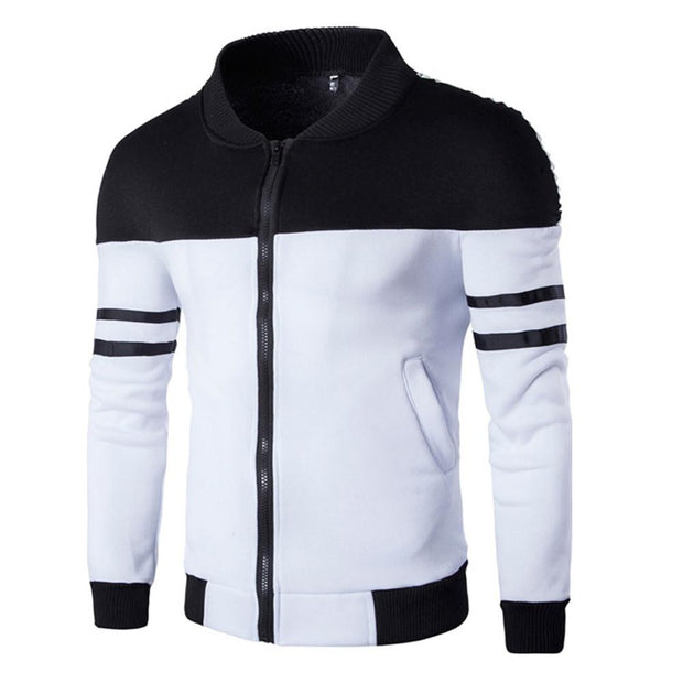 Angelo Ricci™ Sportswear Patchwork Baseball Jacket