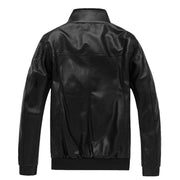 Angelo Ricci™ Trend Retro Leather Jacket