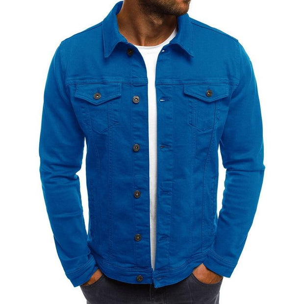 Angelo Ricci™ Casual Streetwear Denim Jacket