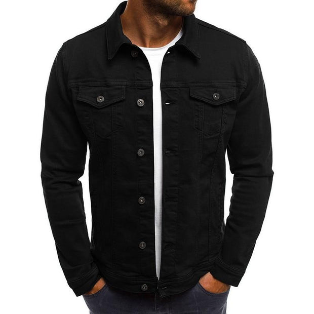 Angelo Ricci™ Casual Streetwear Denim Jacket