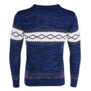 Angelo Ricci™ Diamond Knitted Warm Sweater